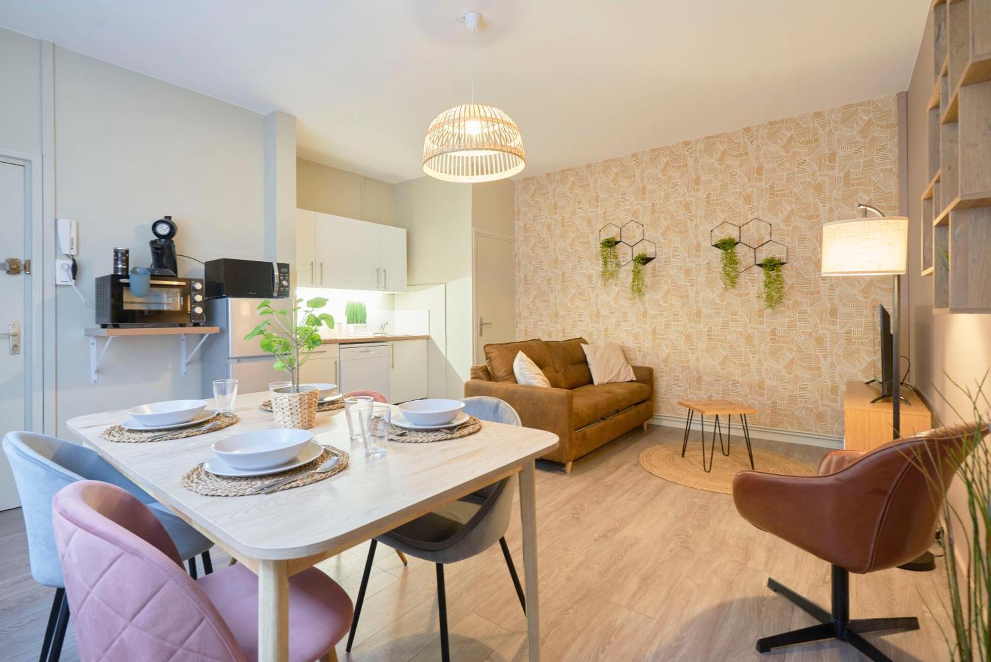 Апартаменты Locationstourcoing - Le 100 Экстерьер фото